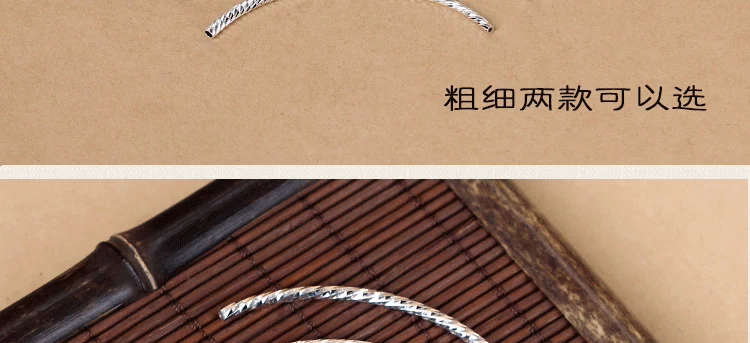 S925 sterling bạc DIY sterling bạc sao đầy khuỷu tay phụ kiện cườm handmade vòng tay trang sức phụ kiện ống nhỏ - Vòng đeo tay Clasp vòng tay gỗ