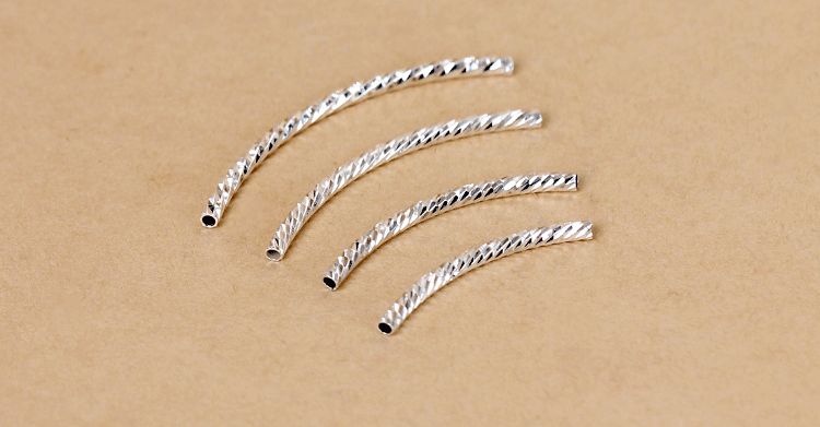 S925 sterling bạc DIY sterling bạc sao đầy khuỷu tay phụ kiện cườm handmade vòng tay trang sức phụ kiện ống nhỏ - Vòng đeo tay Clasp dây đeo tay