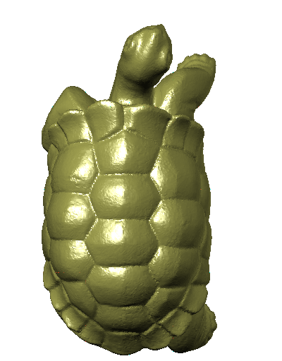 Jade carving fine carving map scan map stl turtle