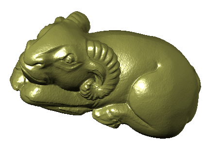 Jade Sculpture Sweep of the Stl Finely Carved Sheep 111 Crouching the Sheep