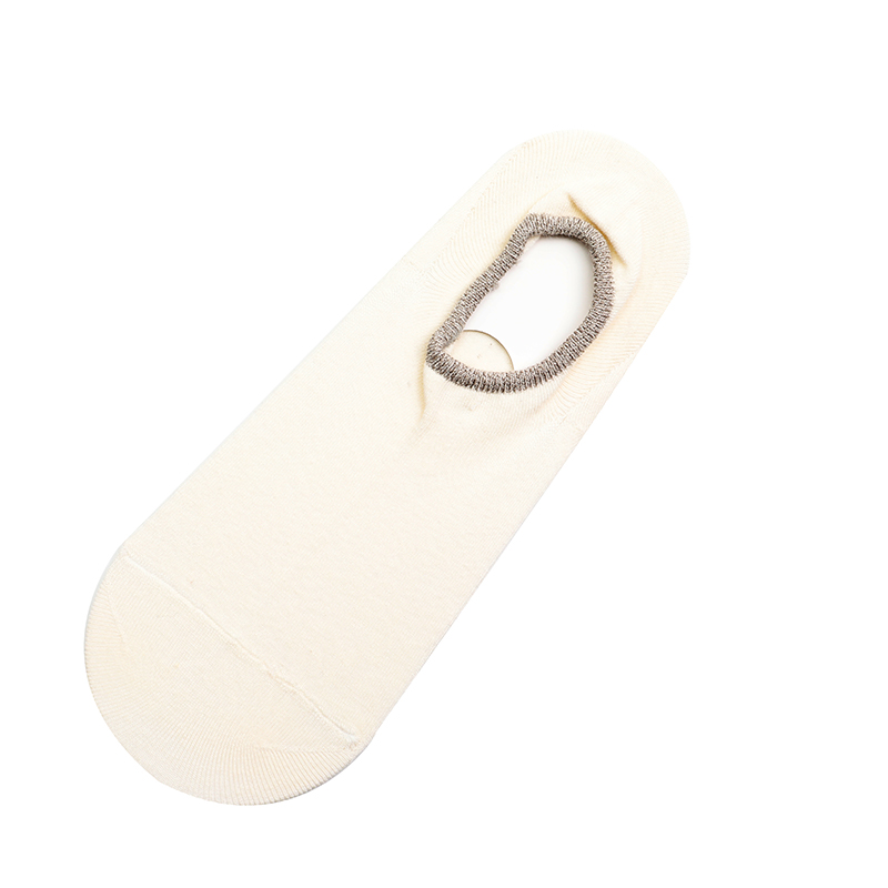 Rex thỏ mùa xuân và mùa hè vớ mới người đàn ông da đen của cotton đơn giản rắn màu thể thao vớ thuyền nông miệng vớ vô hình màu rắn