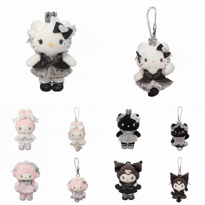 In Stock Sanrio Ballet Series Kitty Melody Kuromi Small Plush Doll Pendant Brooch In Stock Sanrio Ballet Series Kitty Melody Kuromi Small Plush Doll Pendant Brooch