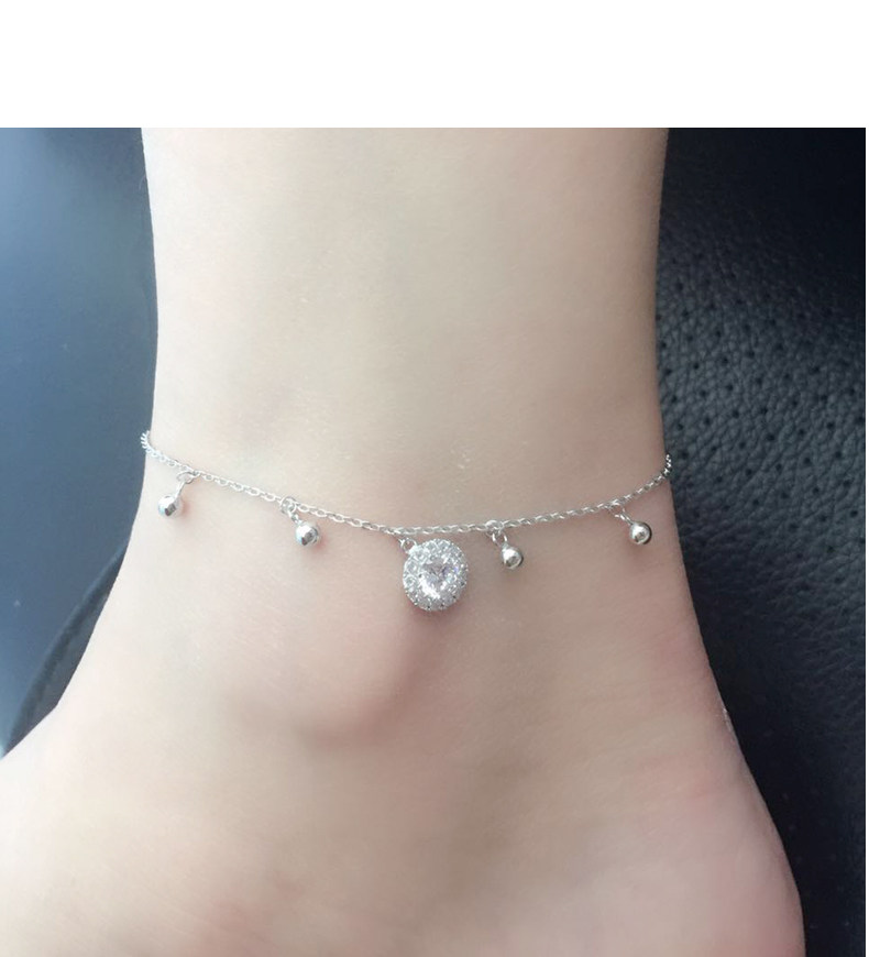 Bracelet de cheville Femme OTHER   en Argenterie - Ref 3102188 Image 18