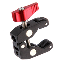 Photography crab clamp Magic arm bracket Monitor strange hand Multi-function threaded tripod clip Vigorously clip