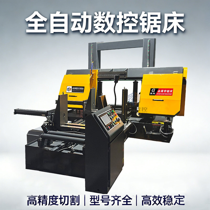 Horizontal Fully Automatic Cnc Sawing Machine Gz4265 High-Precision Gantry Linear Rail Band Saw 650mm Industrial Cutting Equipment Horizontal Fully Automatic Cnc Sawing Machine Gz4265 High-Precision Gantry Linear Rail Band Saw 650mm Industrial Cutting Equipment