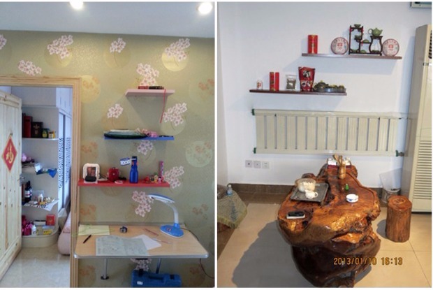 Tùy chỉnh kệ tường từ phân vùng trang trí gỗ kệ tường treo tường lớp treo tường hiển thị giá - Kệ kệ sách đứng giá rẻ