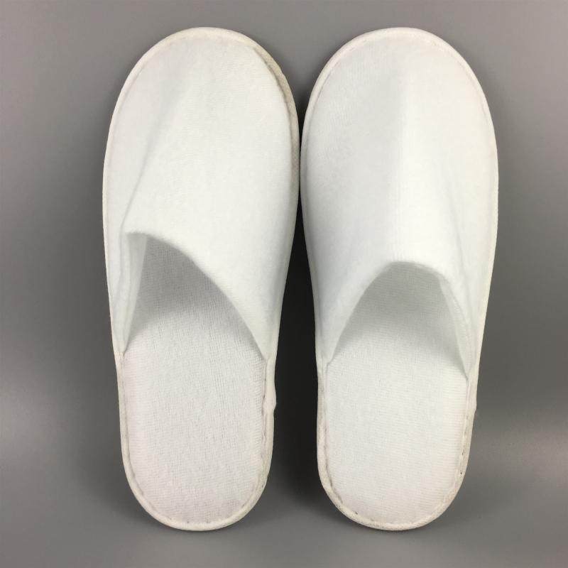 Hotel Guest House beauty salon Once a plush slippers non-slip original hemp bottom 6 mm thick and set to do-Taobao