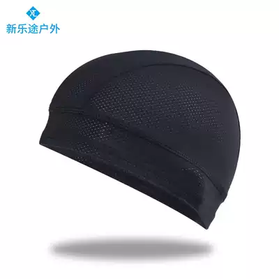 Motorcycle helmet Lining cap Men's summer half hood Liner Half hood Breathable sweat-absorbing road bike riding small cap