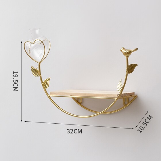 Creative Scandinavian ins Home Decorations, Restaurant Wall Hangings, Living Room Wall Hangings, Bedroom Wall Shelves
