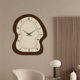 French Mid-Century Style Retro Clock Wall-Mounted Restaurant Creative Art Clock Living Room Simple Wall Clock High-End Wall Watch