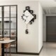 Simple and Elegant Creative Clock, Modern Light Luxury Wall Clock, High-End 2026 New Model Decorative Art Clock for Living Room Wall Hanging
