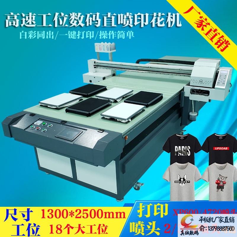 Manufacturer Direct Textiles Digital Direct Spray Printing Machine Inform Machine InShing Sheng Textile Fabric Digital Straight Spray Run Desktop PCs