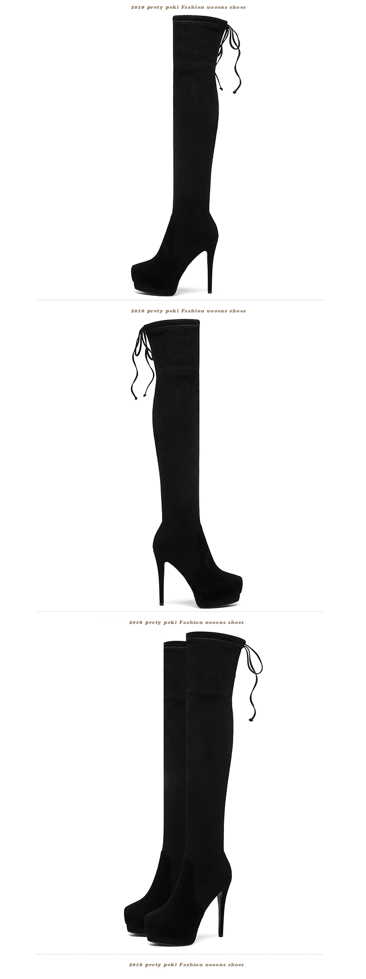 Bottes mi-saison femme en TPR - Ref 3249682 Image 15