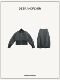 Deer and Birds old issue ຫນັງສືພິມ 120g quilted cotton functional stand collar jacket/bud skirt 7070/7071
