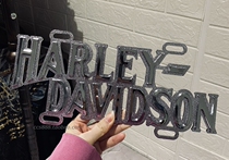 201207 Magic locomotive Harley metal decoration frame decoration frame decoration frame