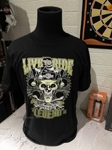 21320 spot M Magic Domain locomotive USA Haremen imports Skull and skull short sleeve T-shirt