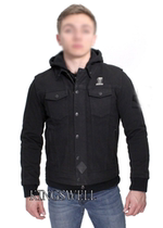 17210 Magic Region Harley Motorcycle Mens Black Two-Piece Locomotive Jackets Imported from the United States