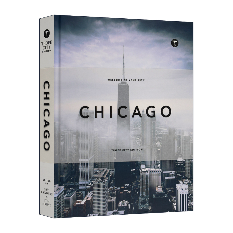 Trope Chicago Trope City Images Chicago Hardcover English Original Art Photography Album Imported English Book