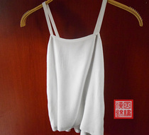 (Promotion) Hanfu chest cotton white double-layer base Joker loose halter summer vest