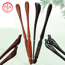 Yangqin Exercise Hammer Yangqin Accessories Rosewood Rosewood Exercise Hammer Black Sandalwood Chicken Wing Wood Big Head Exercise Hammer