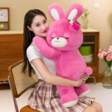 Талисман, клубника, плюшевый кролик, игрушка, кукла, подушка для сна для друга, 2023 года, талисман года