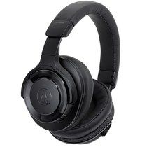 Audio Technica Iron Triangle ATH-WS990BT bass noise reduction Bluetooth head wearing three nine headphones