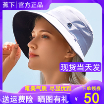 Shade Fisherman's Hood double-faced covered with big eaves sun hat summer outdoors leisure and female charred sunscreen hat