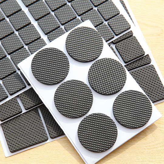 Thickened Non Slip Table Mat Floor Anti Scratch Stickers Tables And Color Clification 9 8 15cm Square 2 Pieces 4 5 14 2cm Long 6cm 12 4cm Round 7cm 30