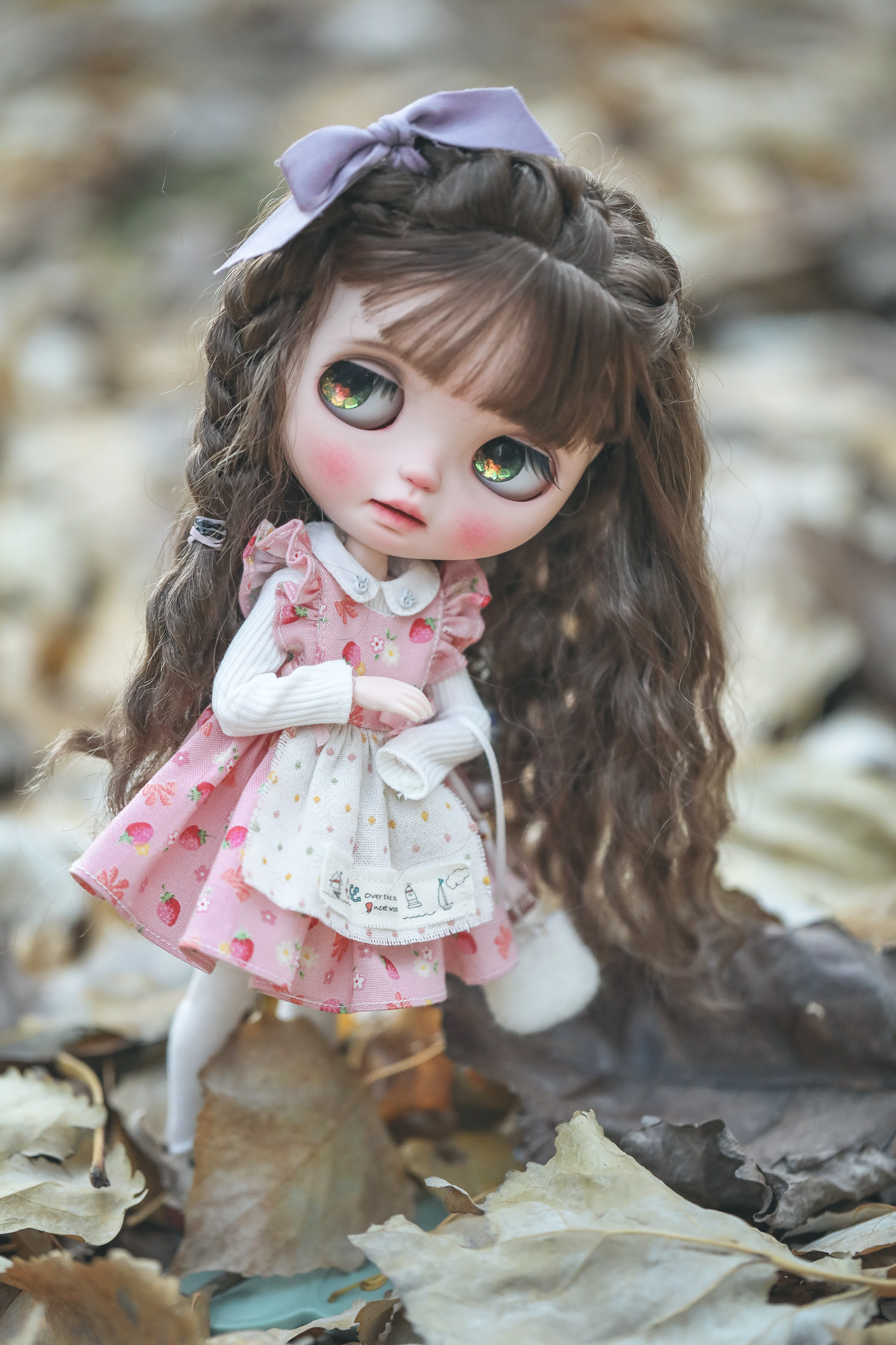 (Tong hawker (little lady (sold out and not replenished)) Blythe wig milk silk super easy to adapt