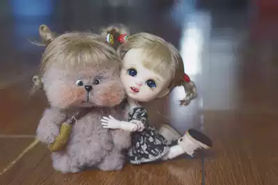 Hand changed hair) cattle cattle Hawker) wig hair 468 points real horse Sea OB11BJD