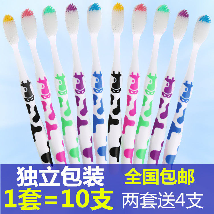 Daily special offer fine soft hair toothbrush adult family holds creative toothbrush in all 10
