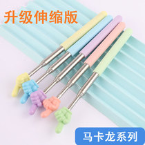 Upgraded version of 68cm retractable finger reading stick childrens reading finger stick teacher teaching pointer stick