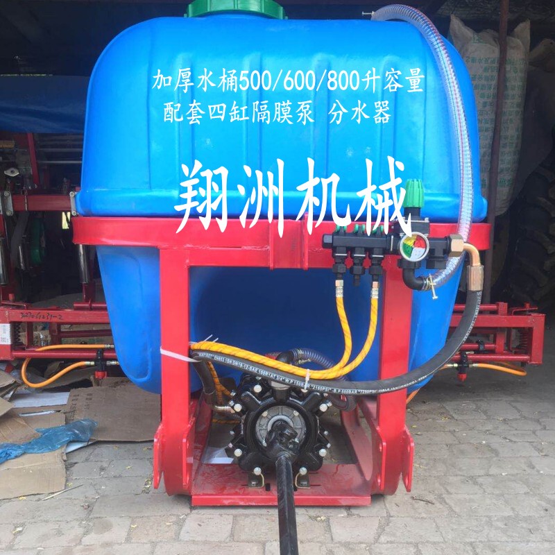 Tractor Sprayer, Large Rear-Mounted Sprayer, Folding Spray Boom, Four-Cylinder Diaphragm Pump, Wheat Sprayer