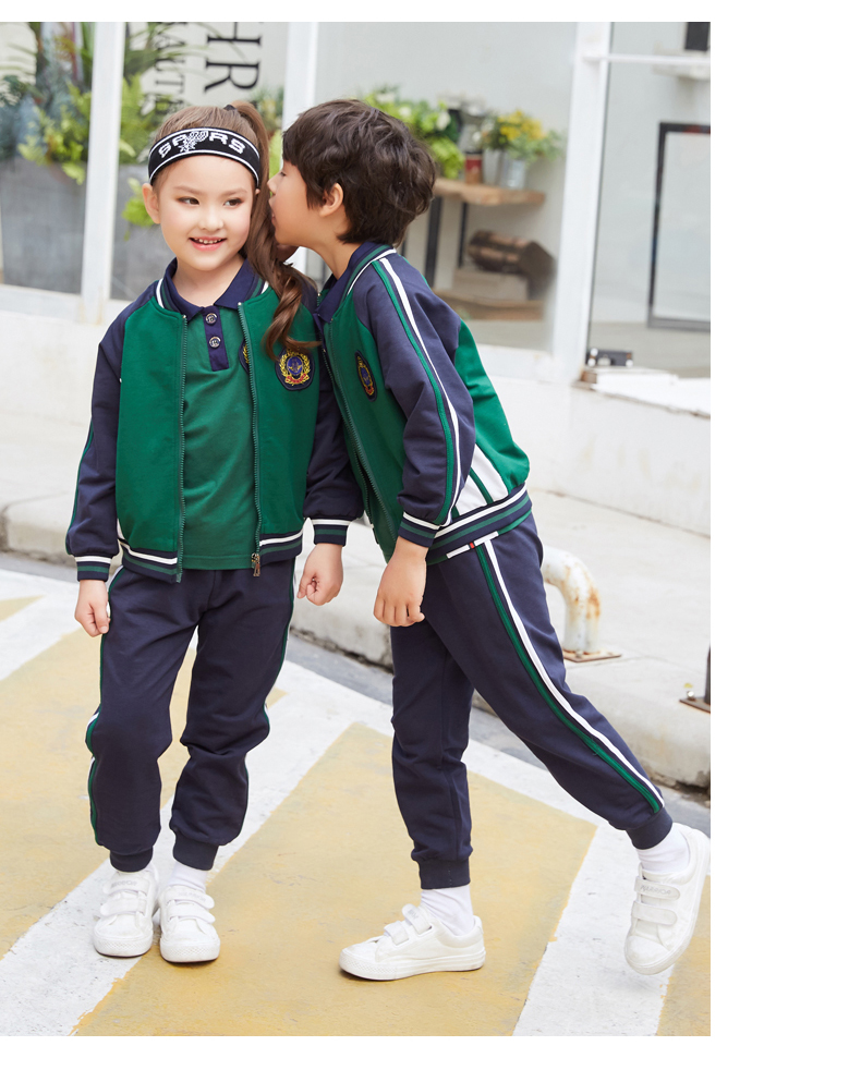 Dịch vụ làm vườn mẫu giáo mùa hè giáo viên mới đồng phục trường tiểu học đồng phục mùa hè quần áo thể thao ngắn tay phù hợp với dịch vụ lớp trẻ em - Đồng phục trường học / tùy chỉnh thực hiện quần áo đồng phục học sinh mùa hè