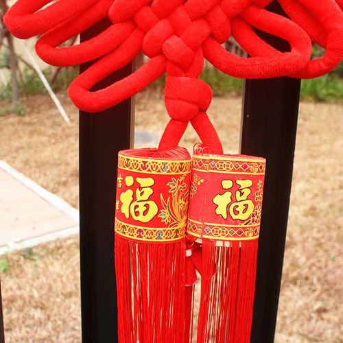 Китай Джекинг Подвесная гостиная Большой Благословение персонаж Тристарианцы Пинг Цзясьин Цзиксин Цзя Новый год Новогоднего Новогоднего Новогоднего Макета украшения