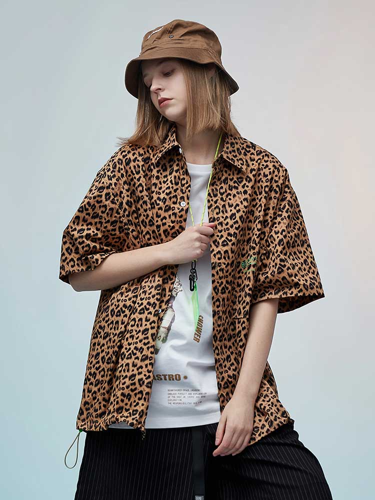 BENMYSHOWER national tide 2020 summer BAO WEN shirt short-sleeved men's and women's oversize letter printed shirt