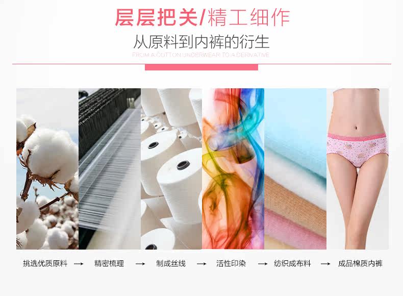 Slip jeunesse QJMK3066-2 en coton - Ref 665408 Image 11