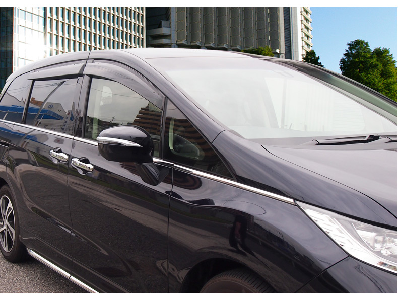 ❥家居館❥16-18款艾力紳後視鏡飾條 Honda ELYSION ODYSSEY 本田2017款奧德賽倒車鏡防擦條 改裝