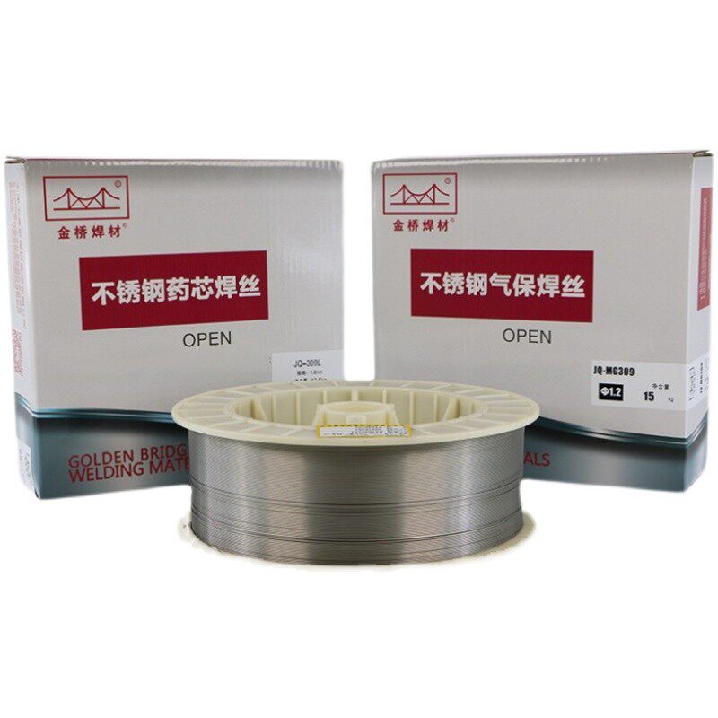 Gold Bridge JQ 308L 309L 316L 310 316L 304L 304L E2209 307L 307L stainless steel flux cored wire