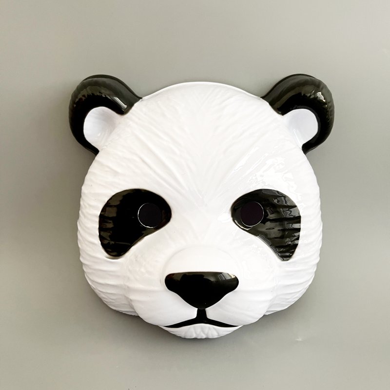 インターネットセレブのハッピーレッサーパンダ型マスク学生ショーダンスパーティー誕生日動物面白いマスク新しい
