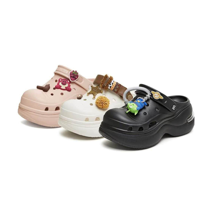 Authentic Tmall Exclusive 2026 Summer Women's Toy Story Collaboration Jelly Clogs Sandals Cib09Bl6