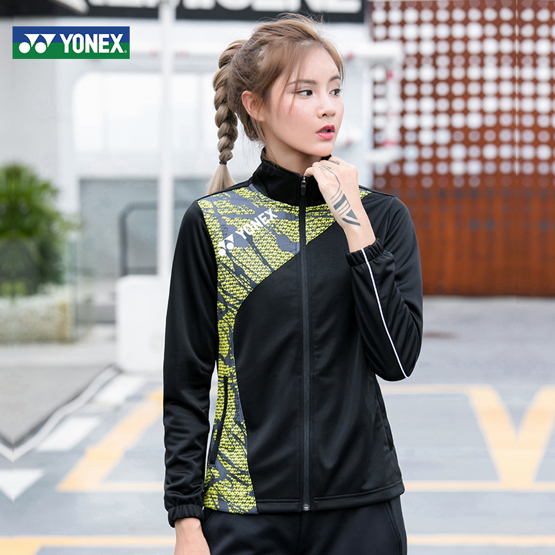 YONEX Yunieks sports jacket Women training long sleeve blouse Breathable Fitness Jacket Casual Badminton Suit