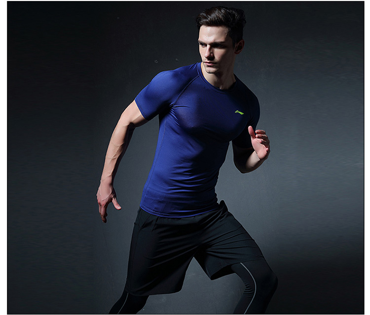 Li Ning chạy bộ đồ thể thao nam quần áo thể thao nhanh khô mùa xuân và mùa thu quần dài tay quần dài buổi sáng chạy bộ quần áo thể dục quần thể thao nữ