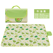  Foreign trade picnic mat Portable small outdoor outing moisture-proof mat Childrens spring outing small floor mat Beach mat Waterproof and light