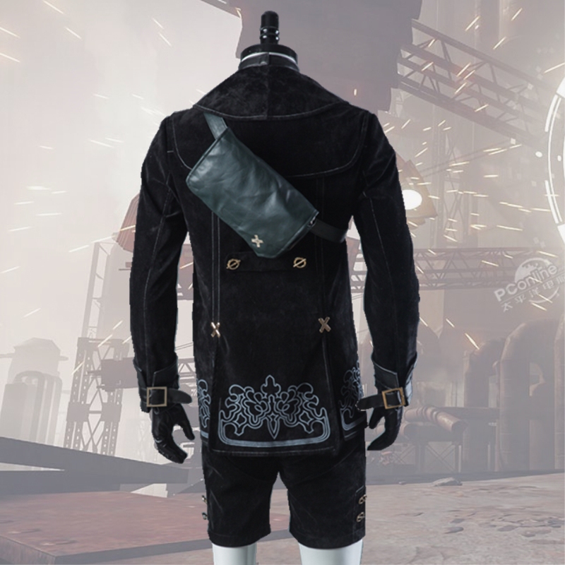 Nier: Automata 9Scos Costume, 9S Shoes, Wig, Clothes, 9Scos Full Set, Unsharpened