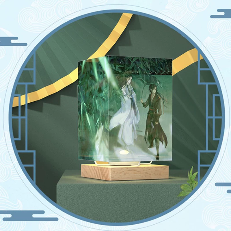 MINISO名创优品 The Master of Magic Animation Series USB атмосфера настольная лампа ночной свет LED декоративный свет