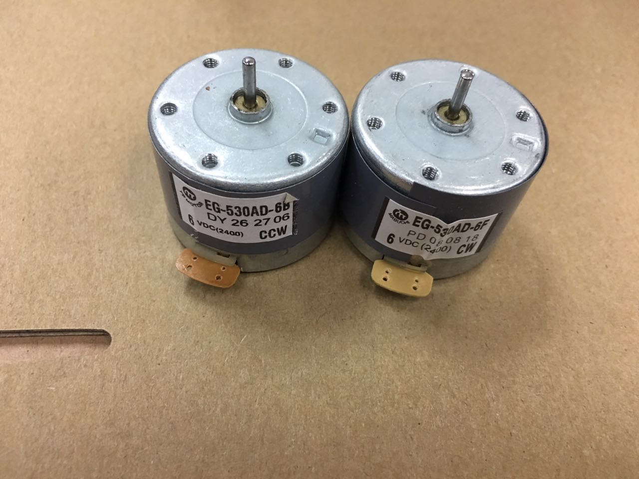 Wanbao Home Recording and Spreading Recorder Micro DC Motor Motor EG-530AD-6F 6B 6 9 12V