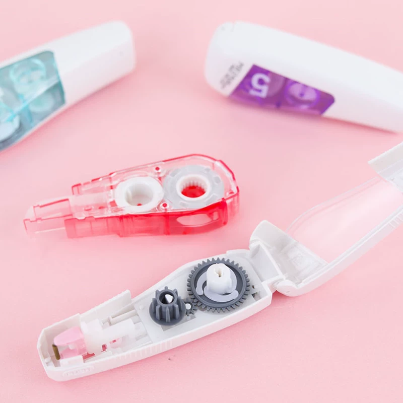 PLUS Palestone Limited Modeling Correction with the new MR2 丨 MINI Mini Roller Character Correction with students' learning supplies Large-capacity modification band can be replaced with a cute modified wrong band wh-665