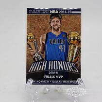 14 14 15 panini nba star card NO14 lone man Novicky to hold cup Tka