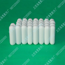  PTFE magnetic stirrer Dyeing cloth head magnet stirring magnet Dyeing cylinder magnet Rubber-coated magnet 8x30mm